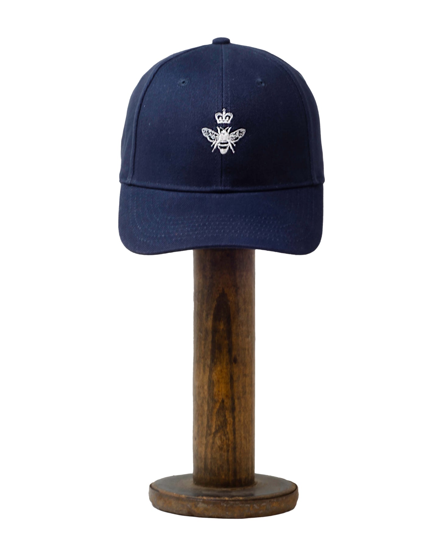 Bumblebee Cap - Navy & White - Will Bees Bespoke