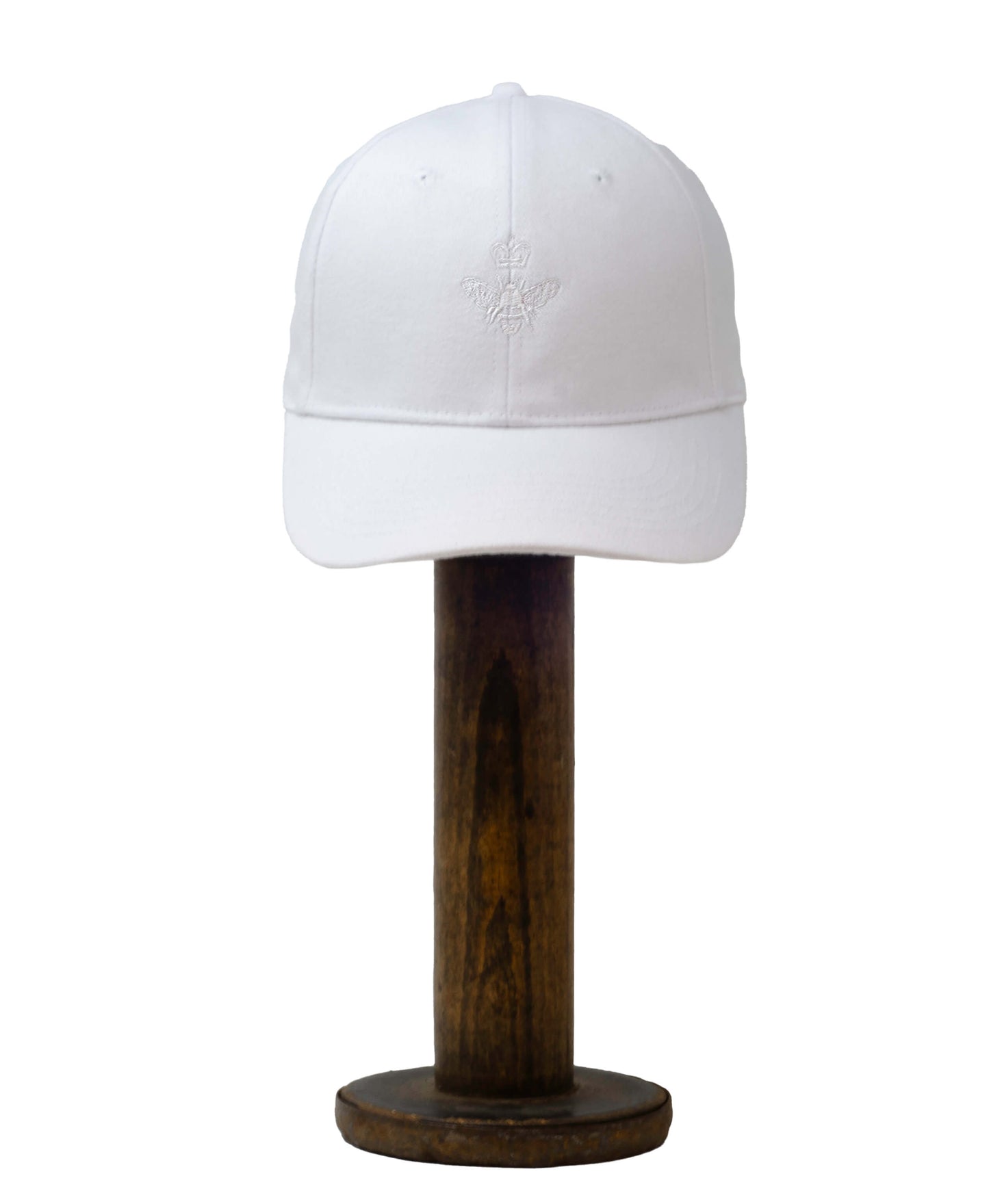 Bumblebee Cap - White - Will Bees Bespoke