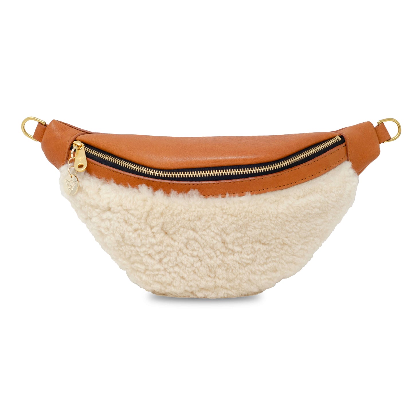 Bum Bag - Cream Sheepskin - Will Bees Bespoke