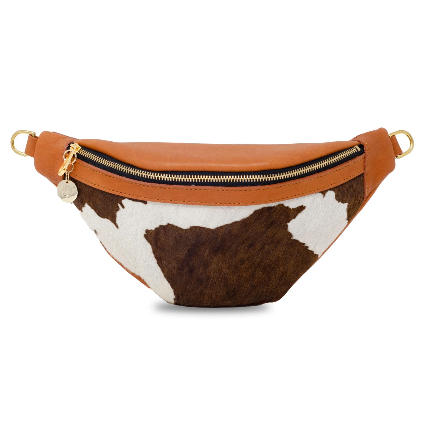 Bum Bag - Brown Cow Print - Will Bees Bespoke