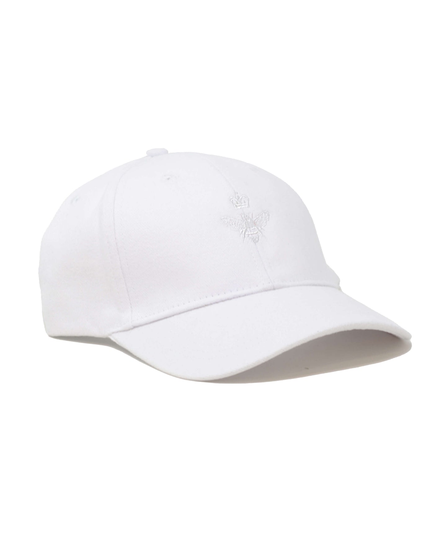 Bumblebee Cap - White - Will Bees Bespoke