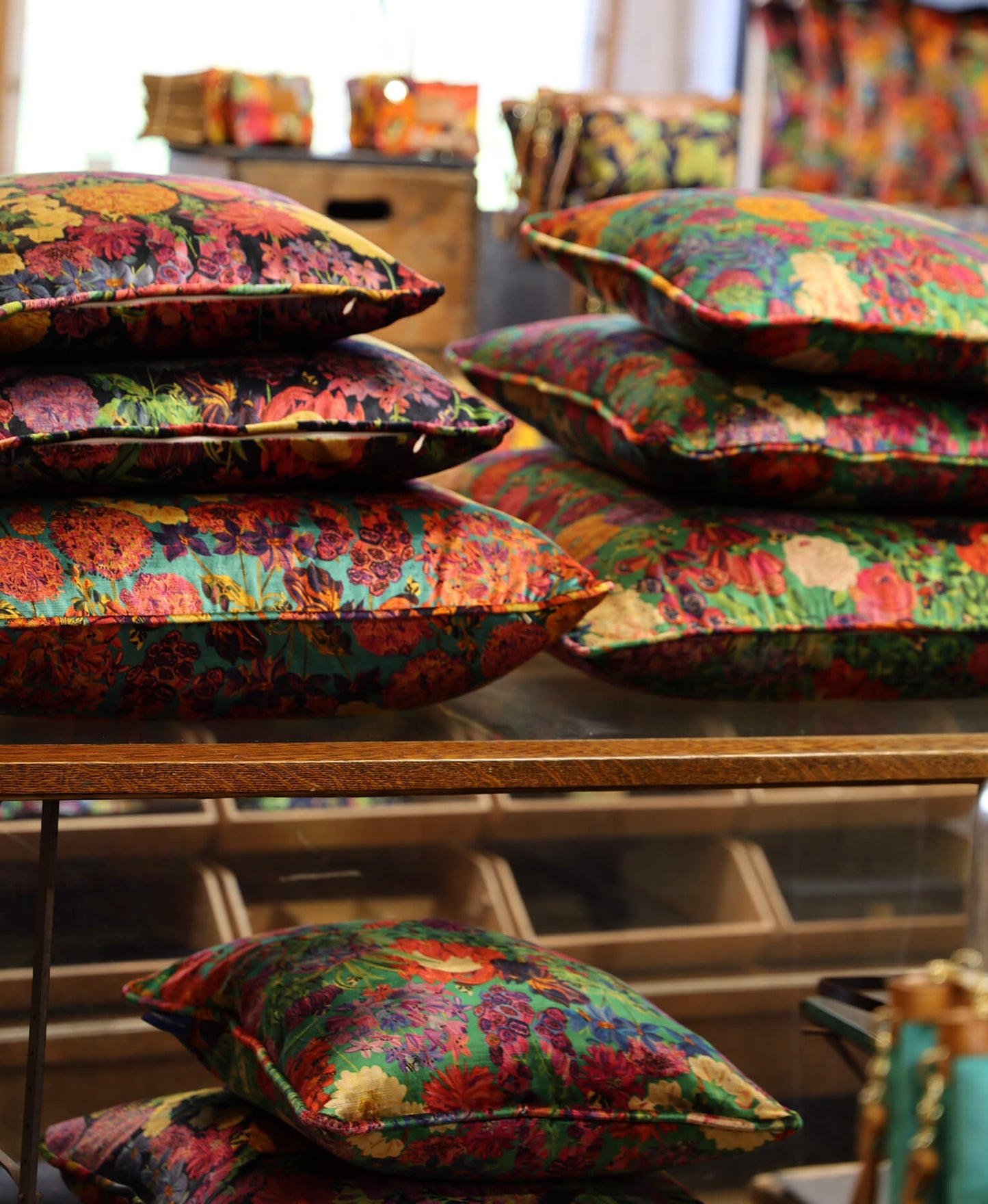 Medium Cushion - Bee Story in Eden - Will Bees Bespoke