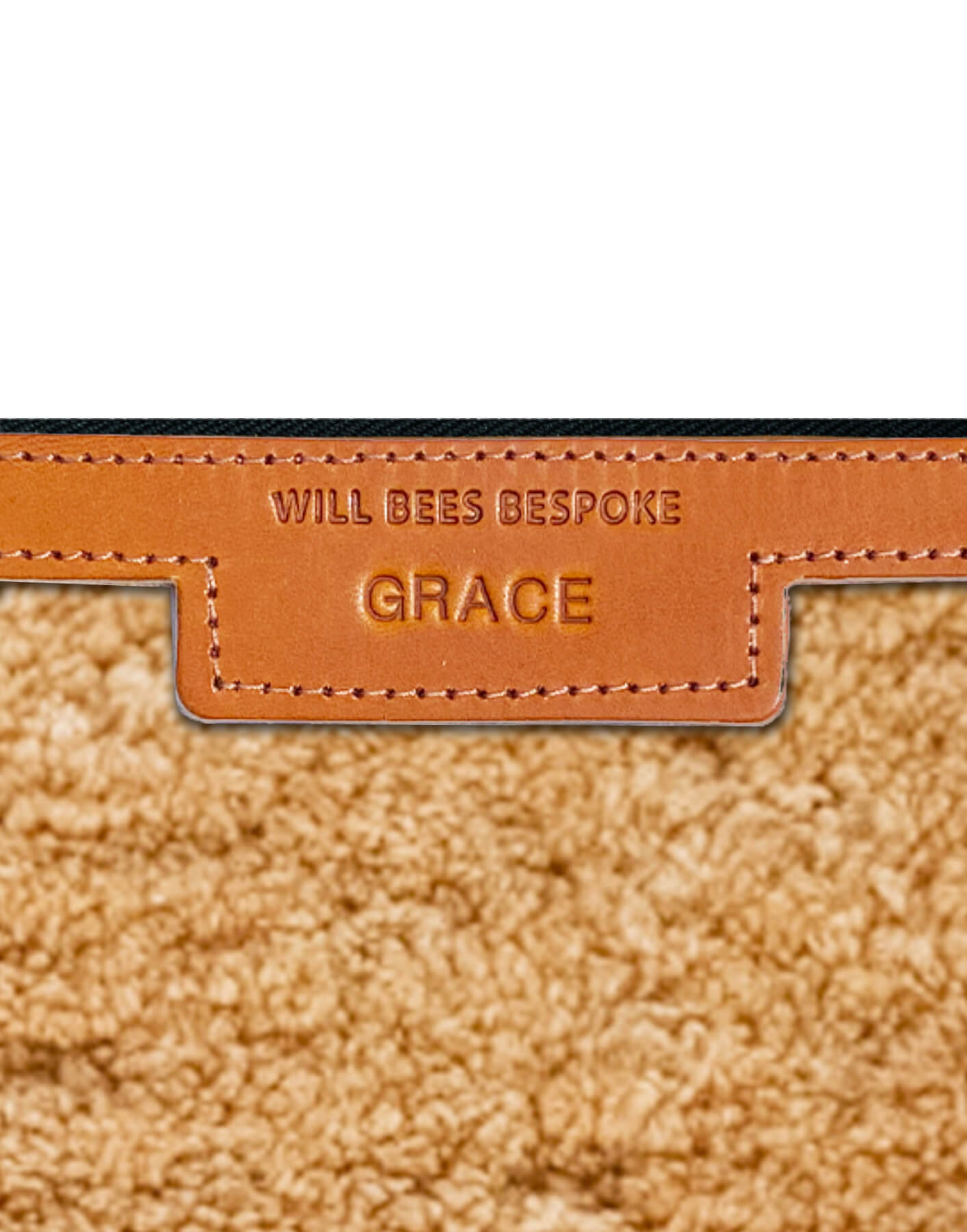 Oversized Diana 2 in 1 Clutch - Caramel Sheepskin