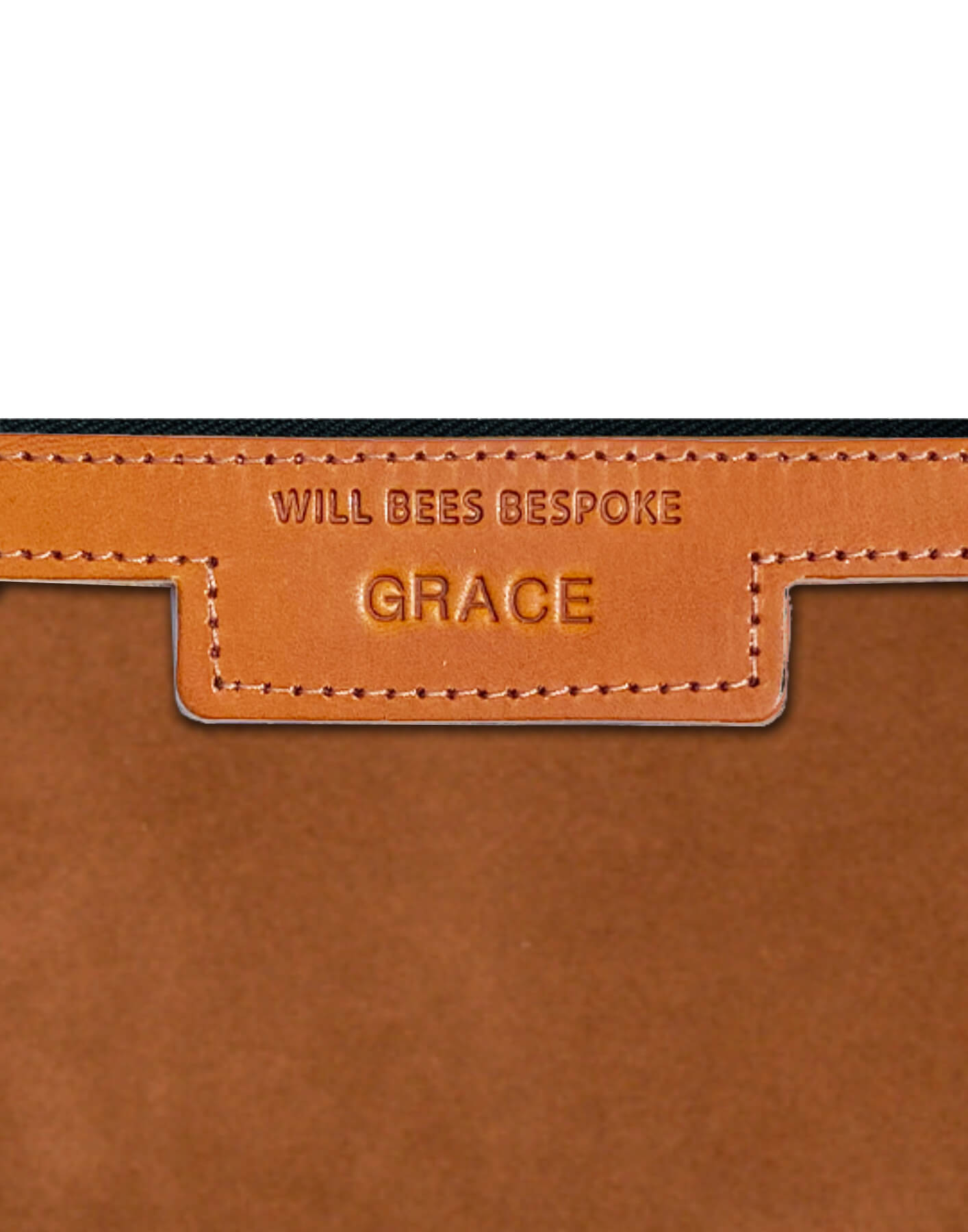 Mini Diana 2 in 1 Clutch - Dark Tan Suede