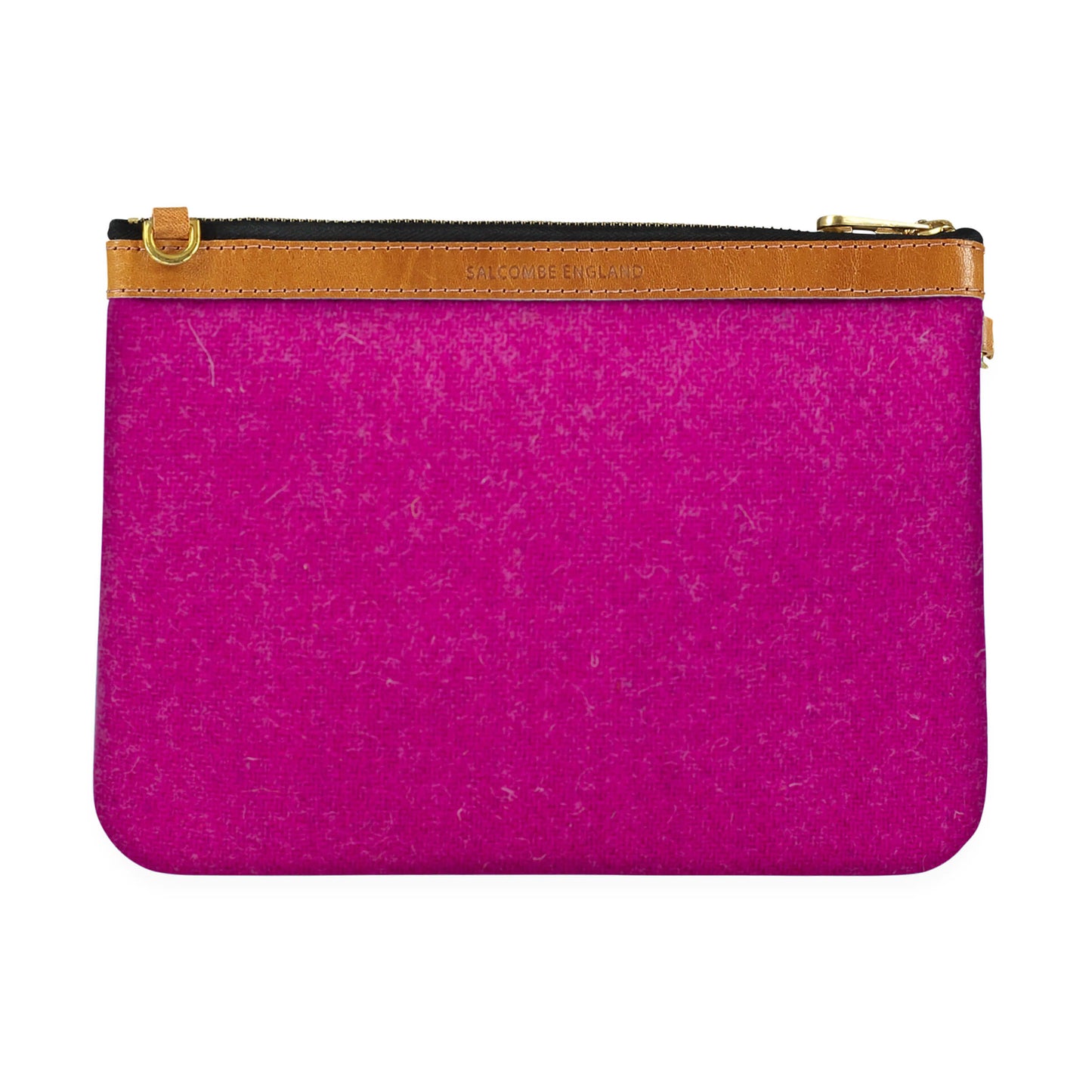 Diana 2 in 1 Clutch - Harris Tweed® Bright Pink - Will Bees Bespoke