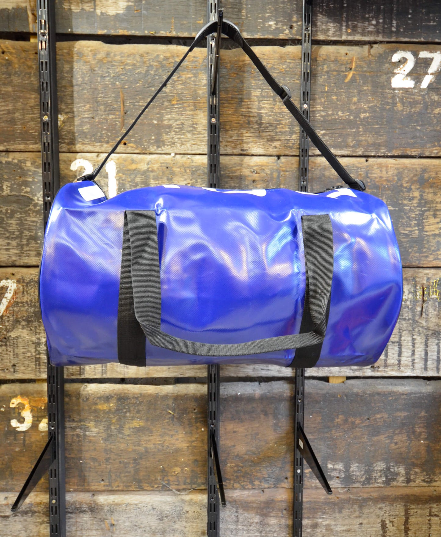 Large Holdall - Recycled Tarp No.21 - Will Bees Bespoke