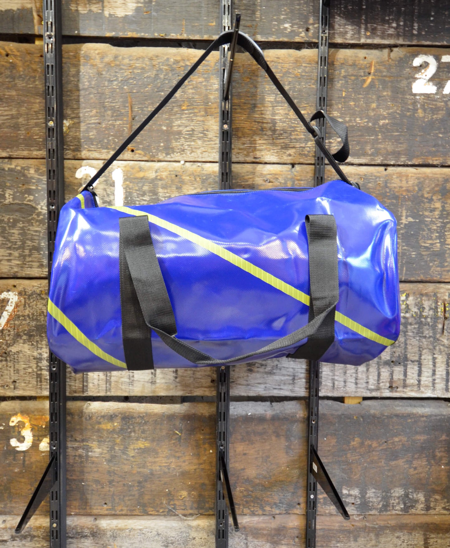 Large Holdall - Recycled Tarp No.23 - Will Bees Bespoke