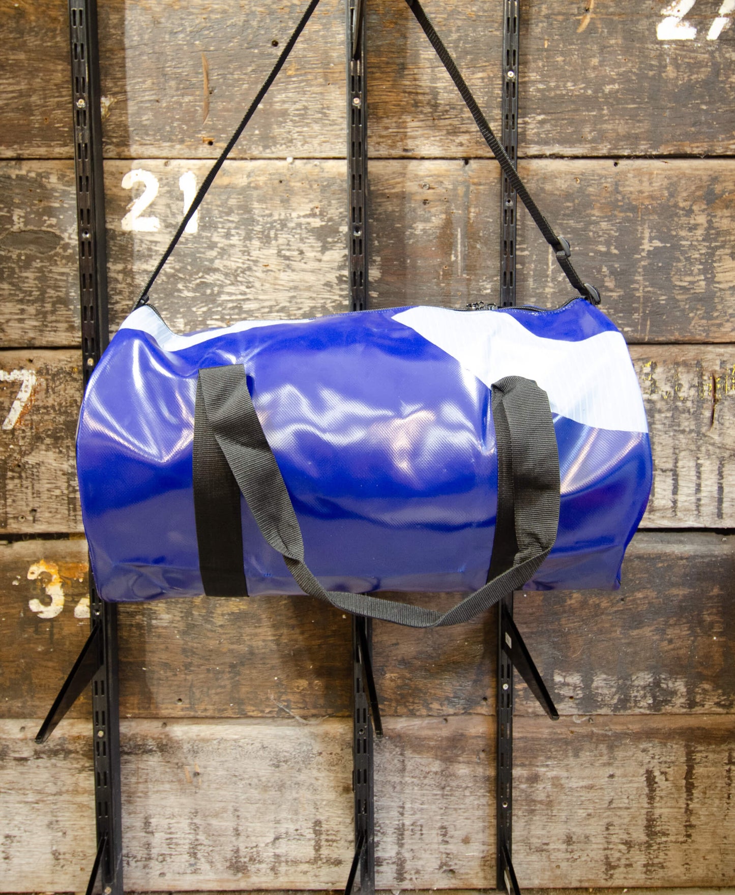 Large Holdall - Recycled Tarp No.25 - Will Bees Bespoke