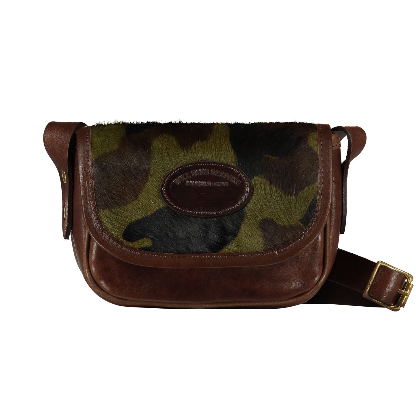 Mini Saddle Bag - Camo Print - Will Bees Bespoke