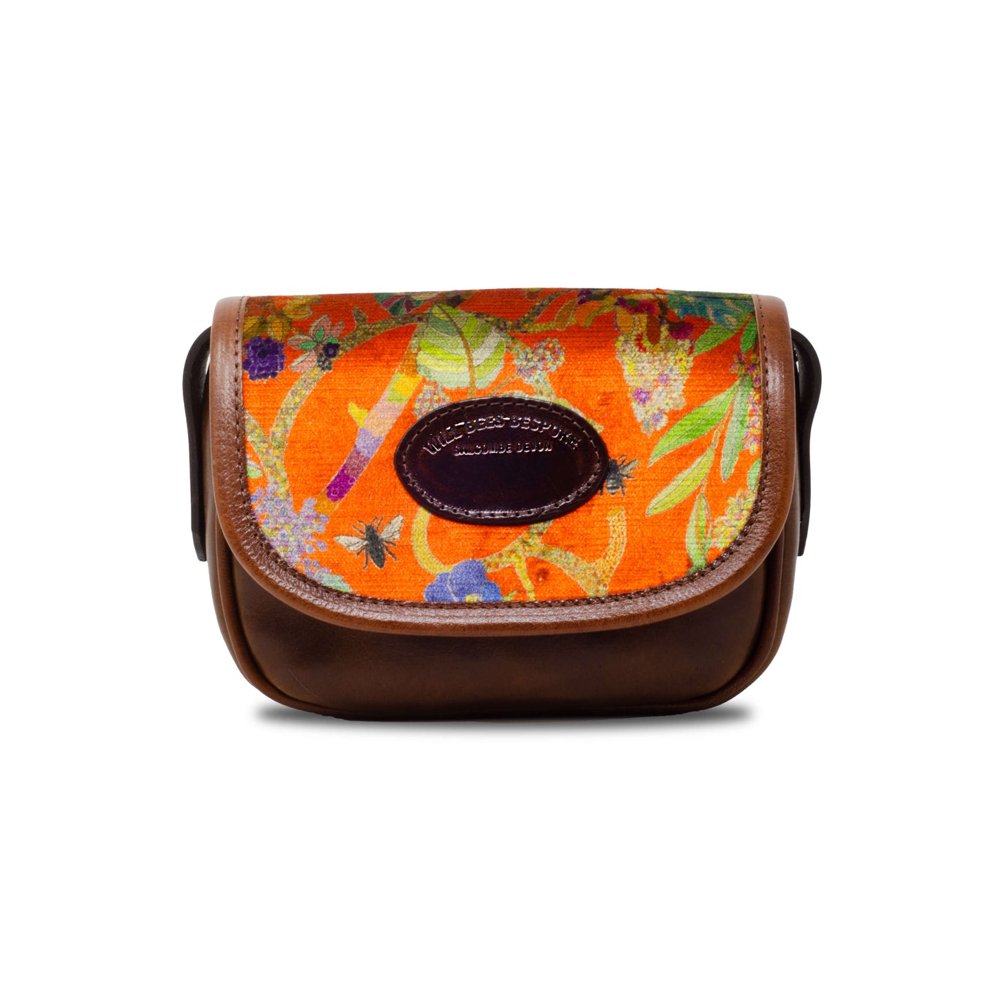 Additional Mini Saddle Bag Panel - Bee Tree in Nectar - Will Bees Bespoke