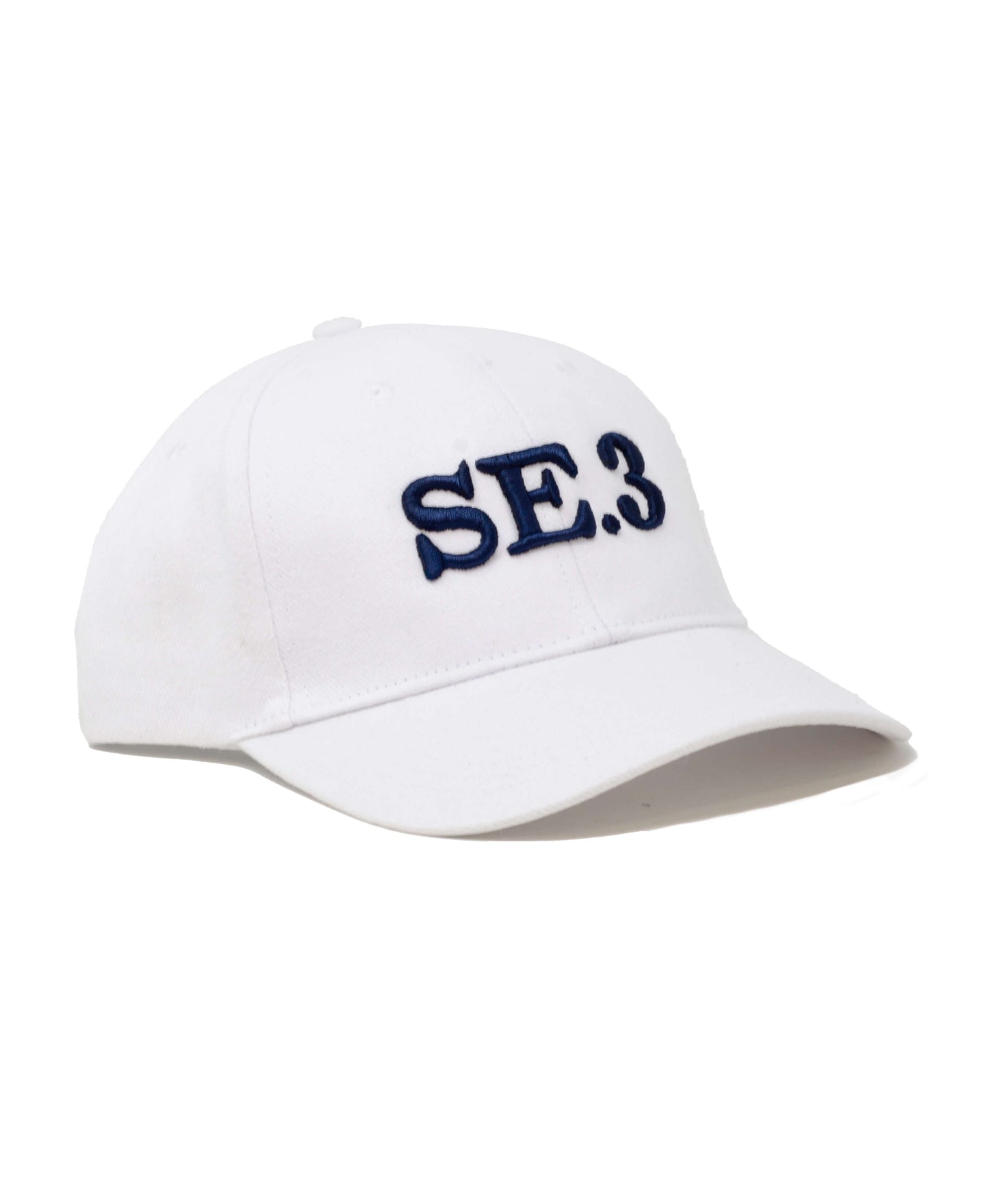 SE.3 Cap - White & Navy - Will Bees Bespoke