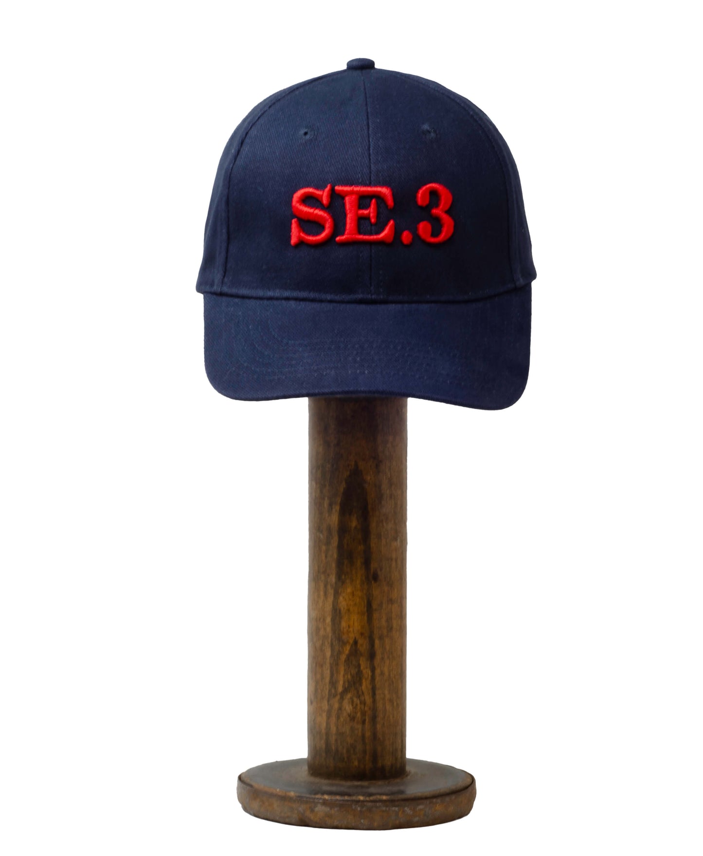 SE.3 Cap - Navy & Red - Will Bees Bespoke