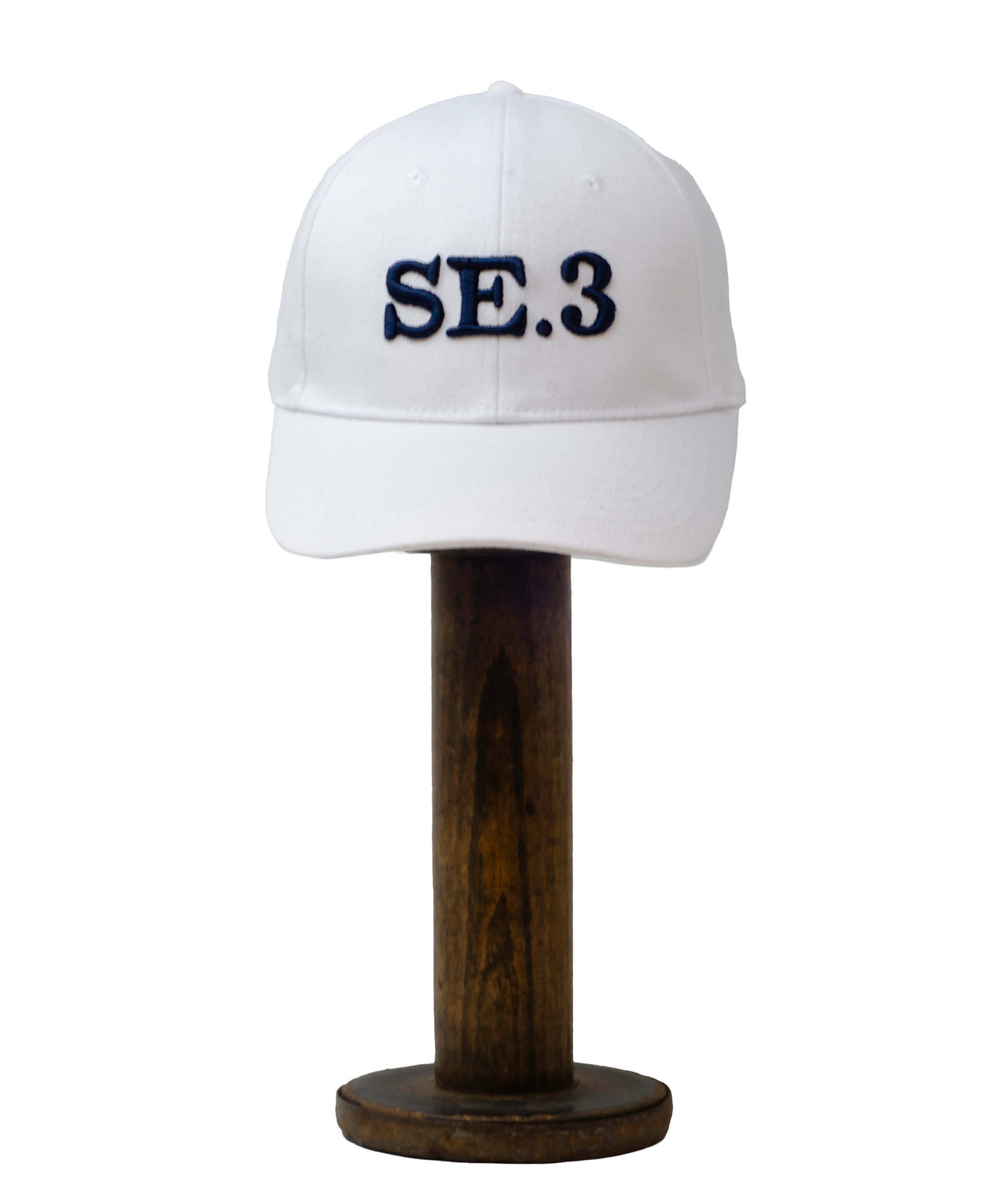 SE.3 Cap - White & Navy - Will Bees Bespoke