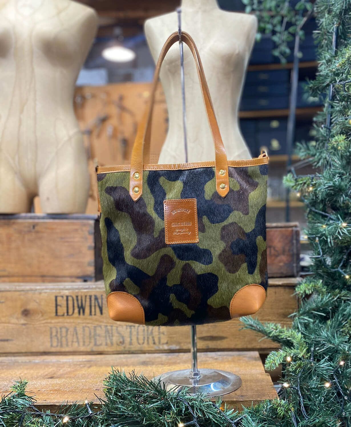 Small Tote - Camo - Will Bees Bespoke