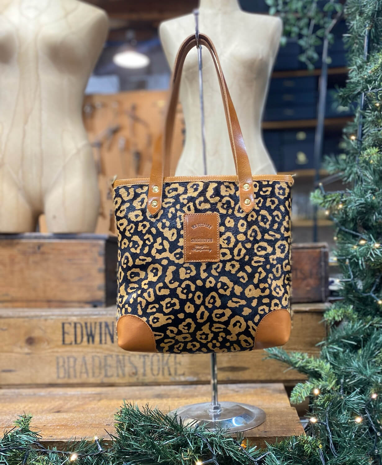 Small Tote - Abstract Leopard - Will Bees Bespoke