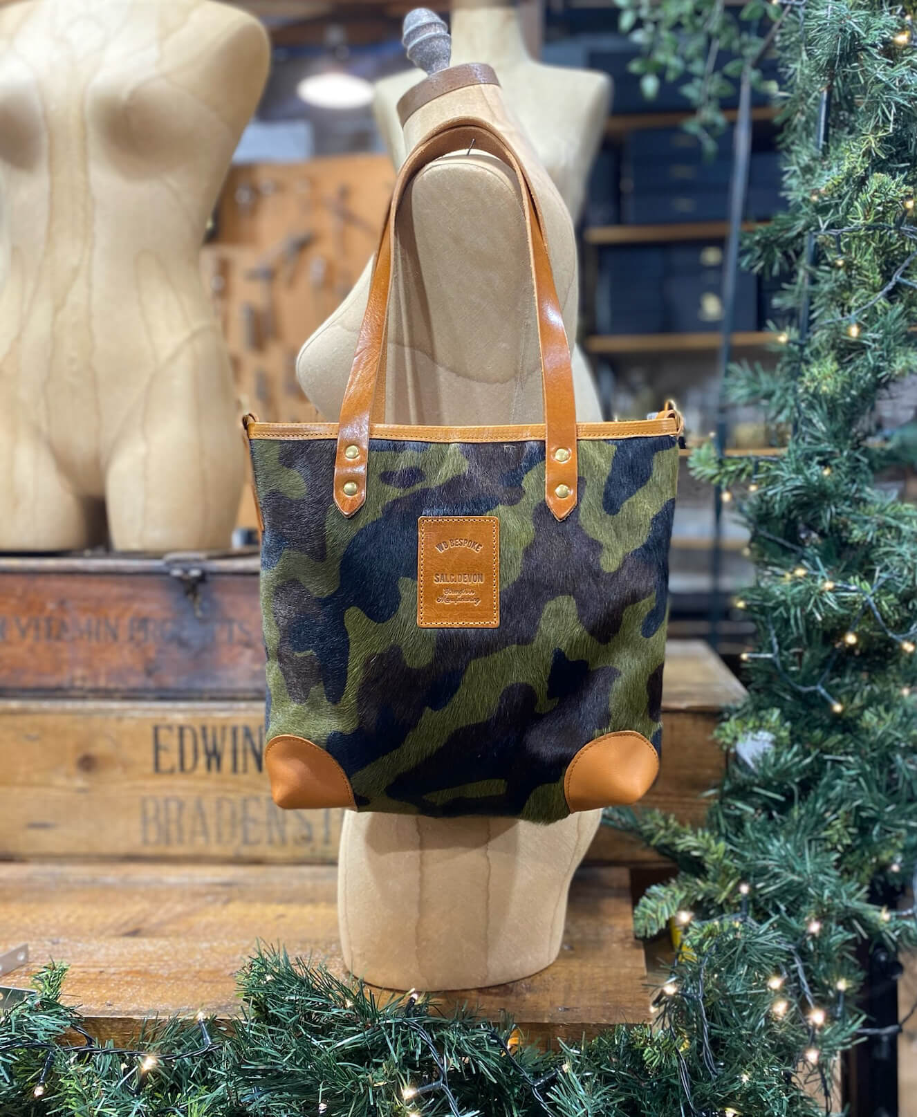 Small Tote - Camo - Will Bees Bespoke