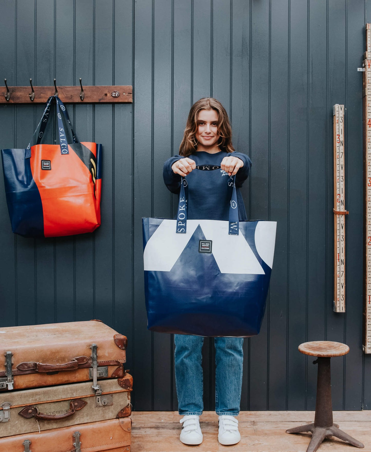Tote - Recycled Tarp No.14 - Will Bees Bespoke