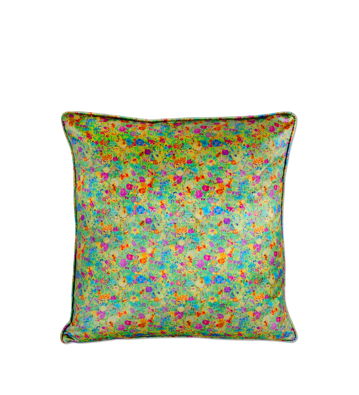 Medium Cushion - Bee Meadow in Spring - Will Bees Bespoke