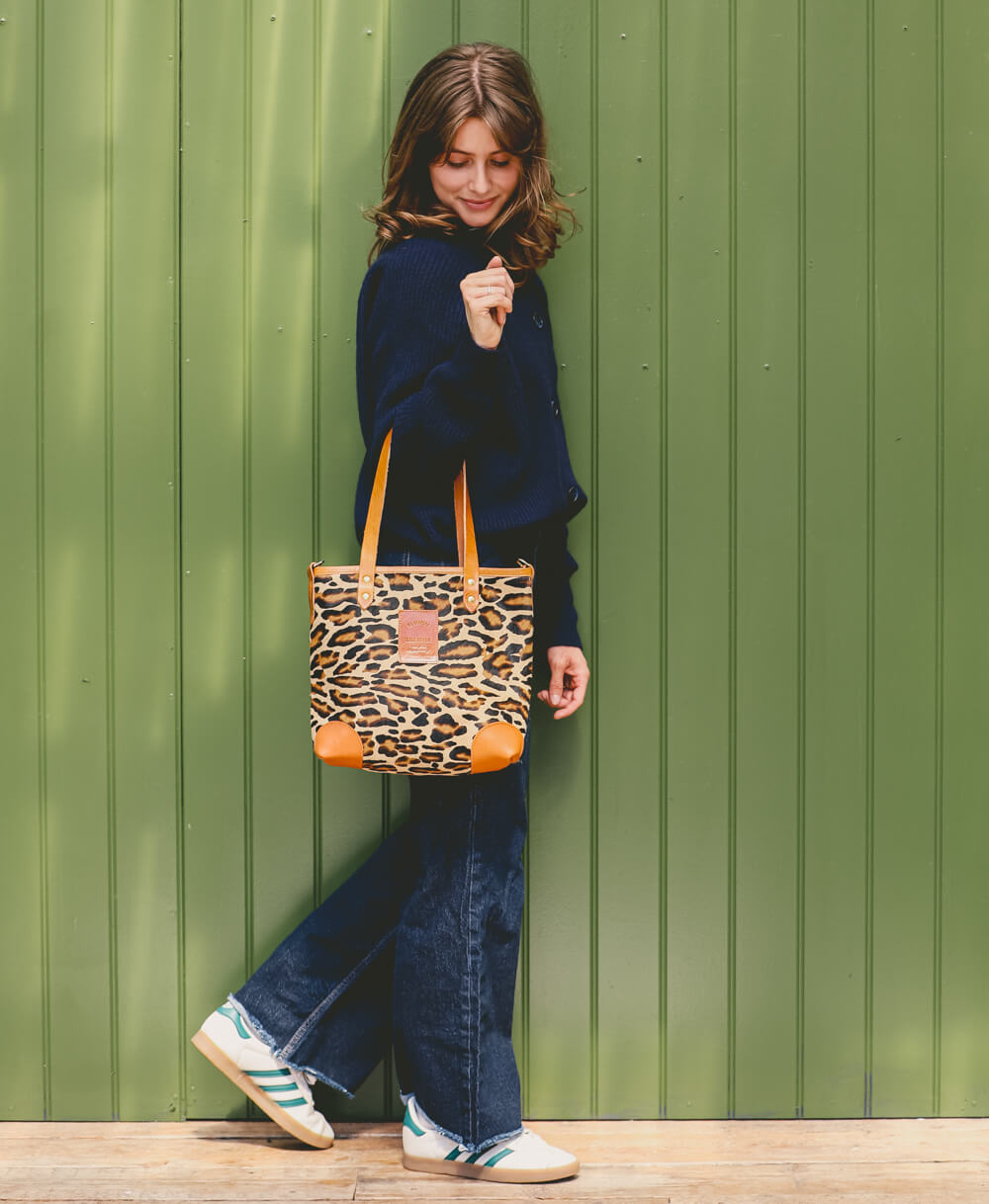 Small Tote - Leopard Print