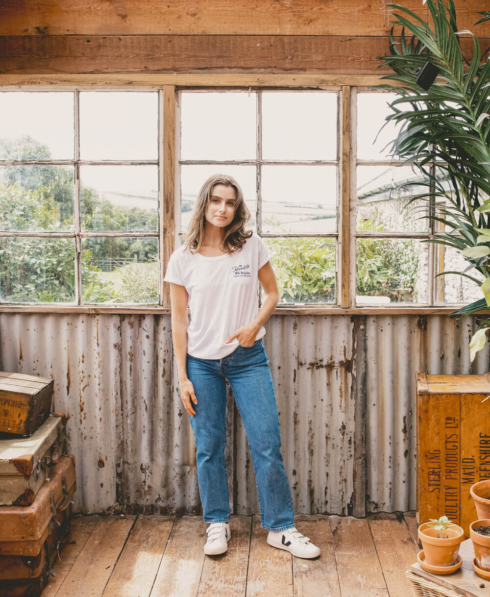 Slub Tee - White - Will Bees Bespoke