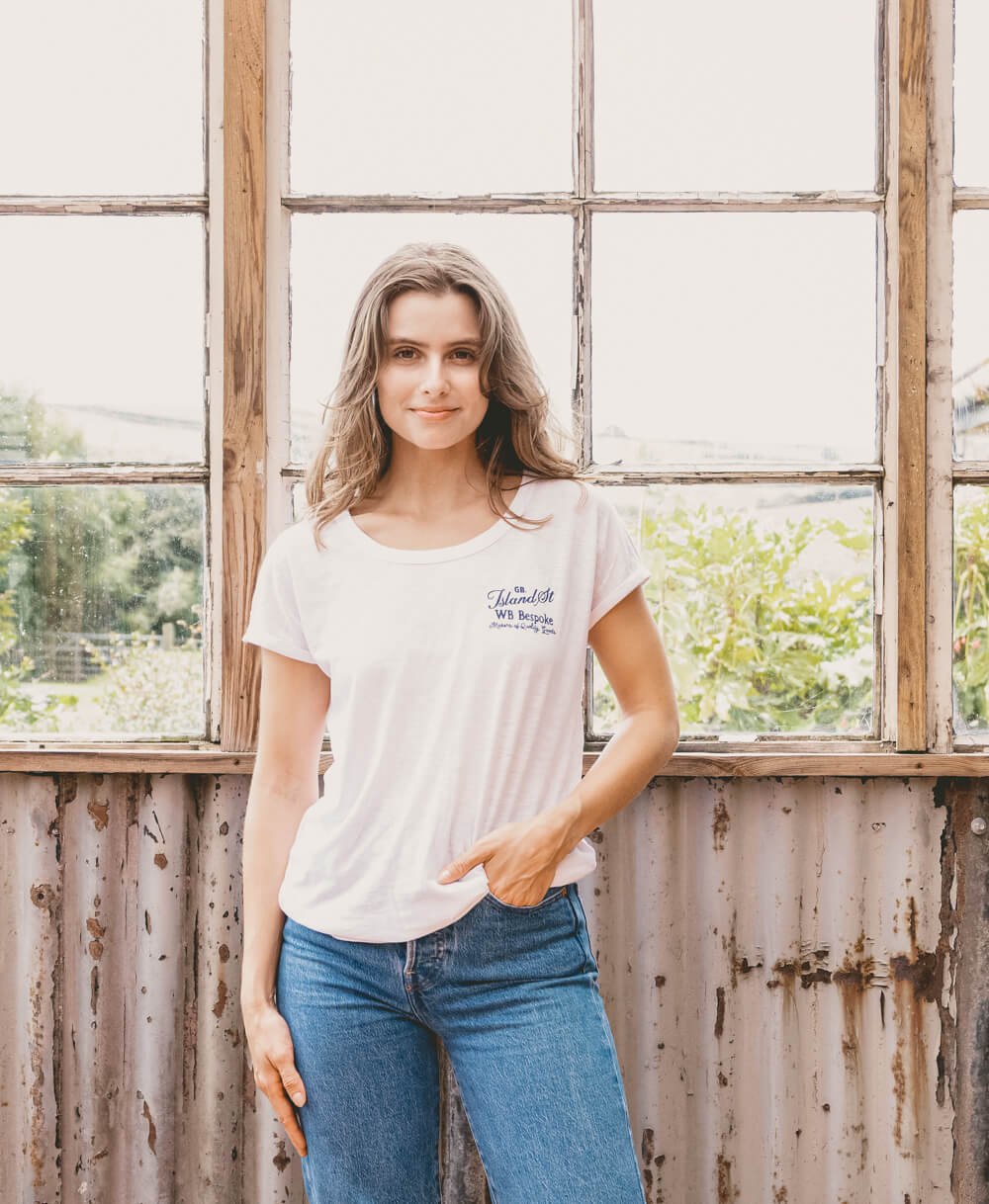 Slub Tee - White - Will Bees Bespoke