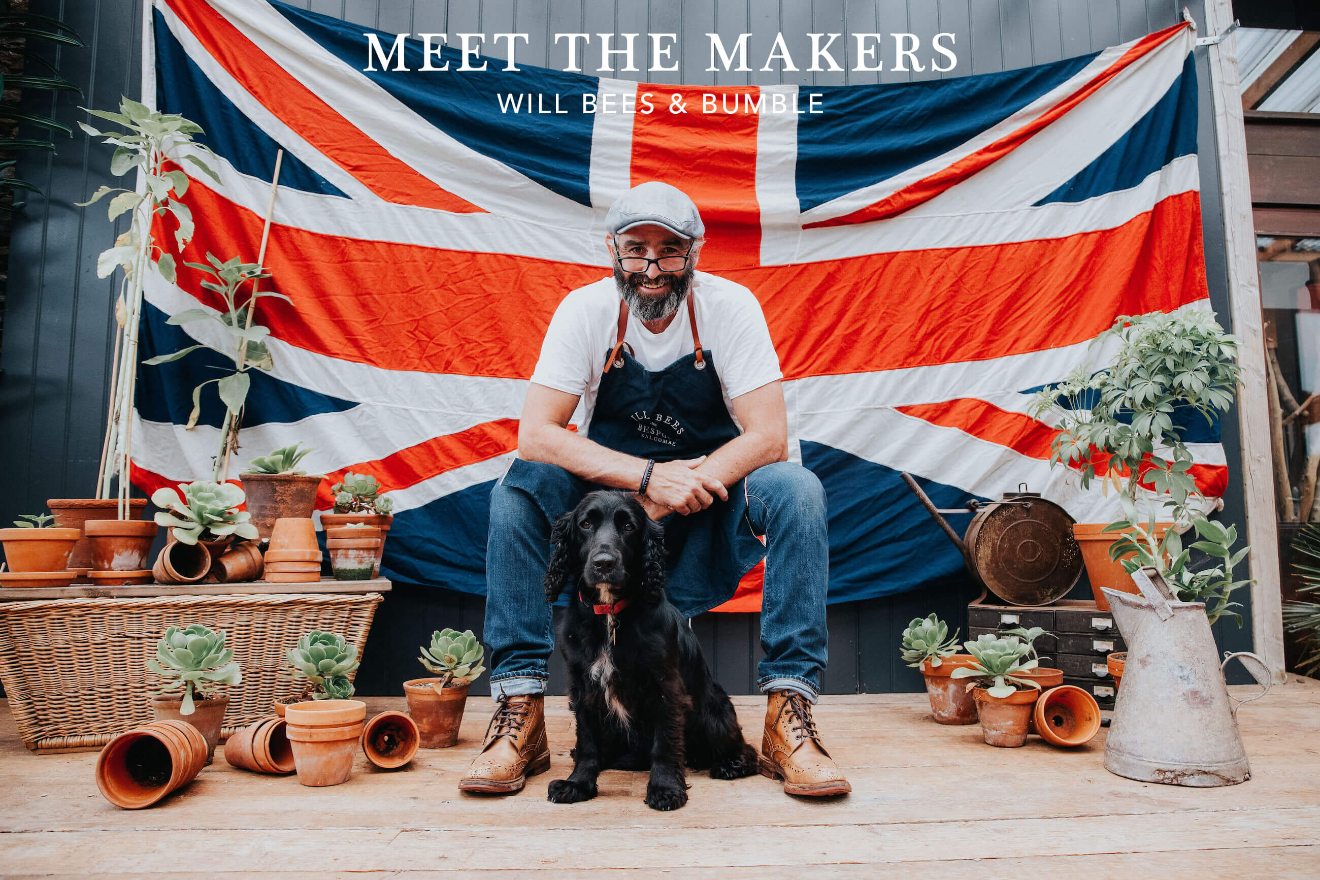 Meet the Makers - Will Bees & his dog, Bumble