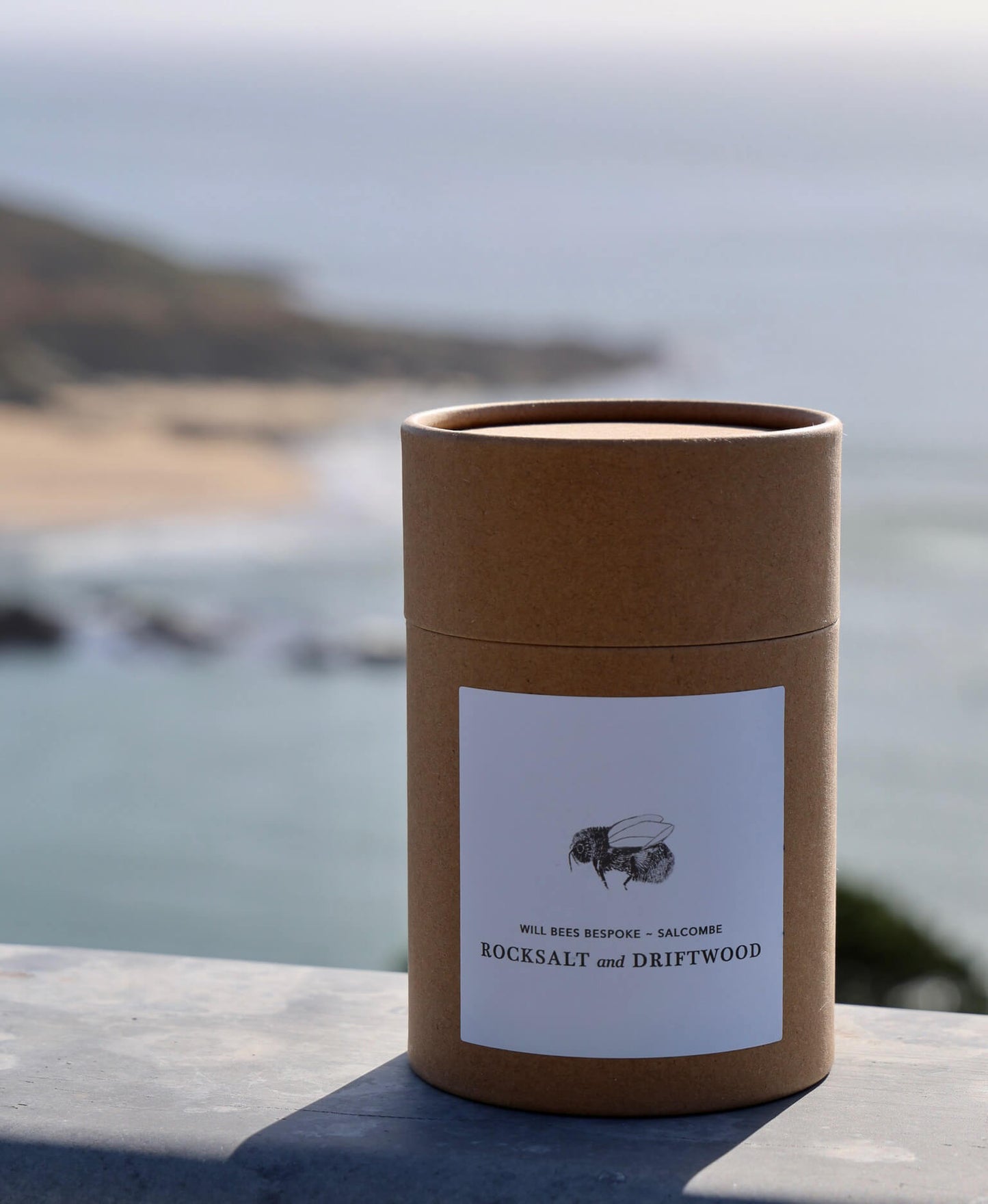 Candle - Rocksalt & Driftwood - Will Bees Bespoke