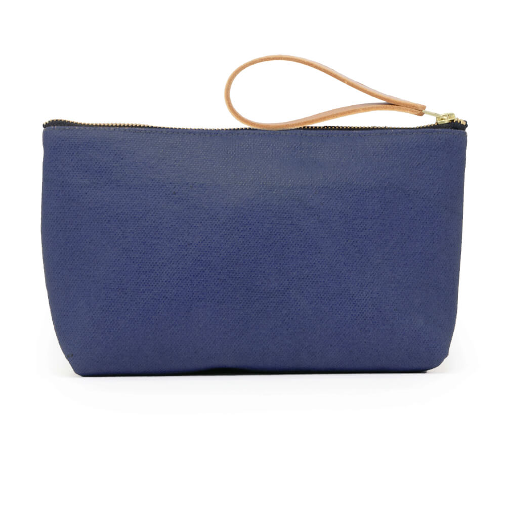 Mens Wash Bag - Navy Canvas - Will Bees Bespoke