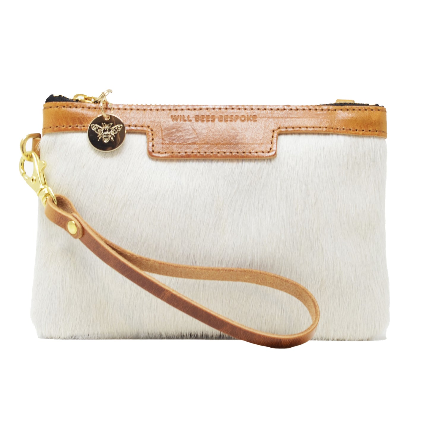 Mini Diana 2 in 1 Clutch - Plain White - Will Bees Bespoke