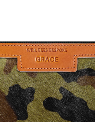 Diana 2 in 1 Clutch - Camo Print - Will Bees Bespoke