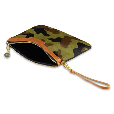 Diana Clutch - Camo Print - Will Bees Bespoke