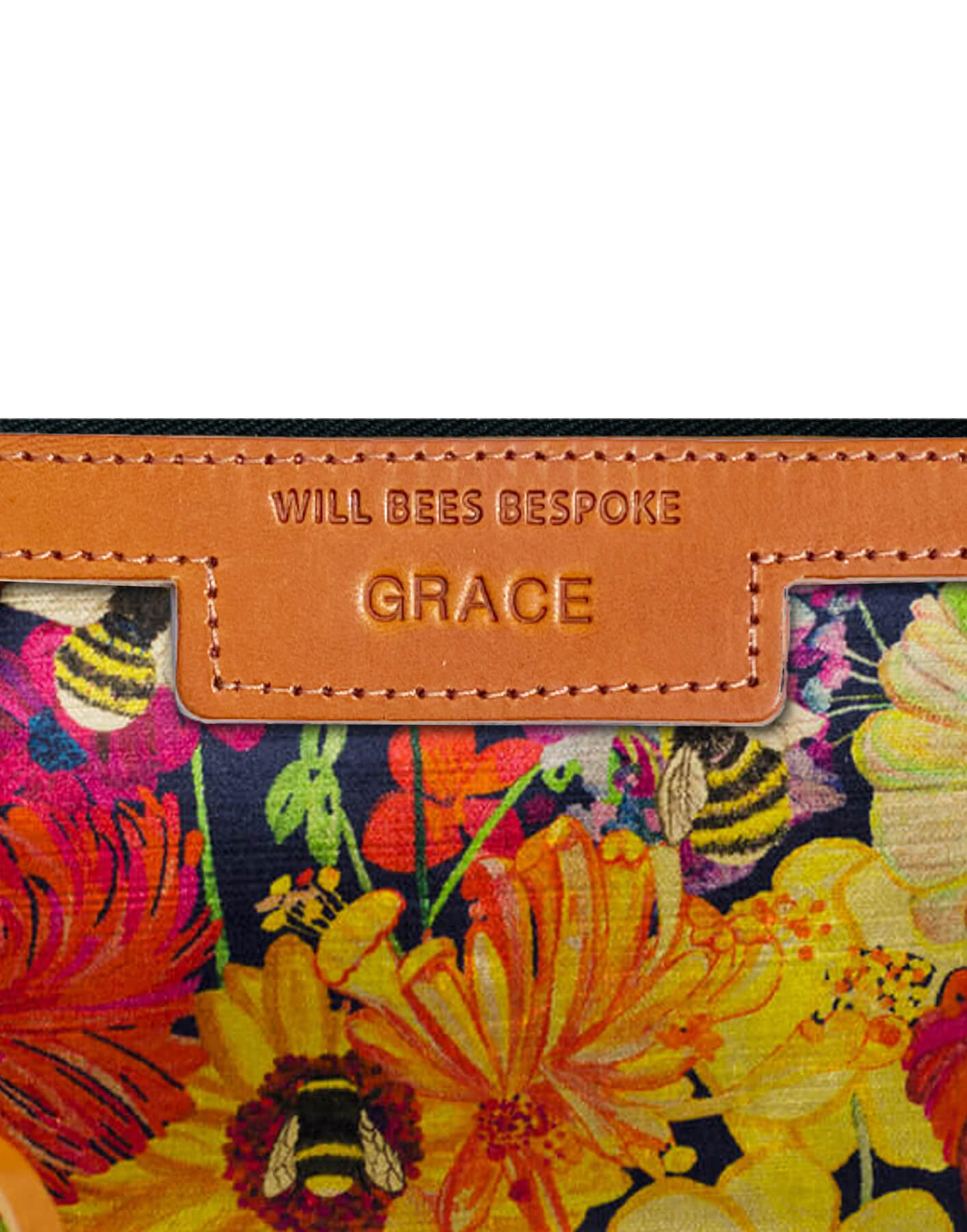 Mini Diana 2 in 1 Clutch - Bumblebee Garden in Midday Sun - Will Bees Bespoke