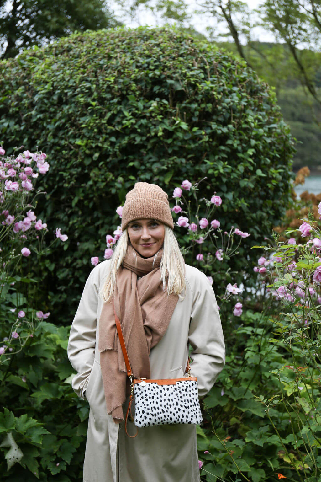 Diana 2 in 1 Clutch - Dalmatian Print - Will Bees Bespoke