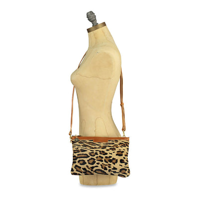 Oversized Diana 2 in 1 Clutch - Leopard Print - Will Bees Bespoke