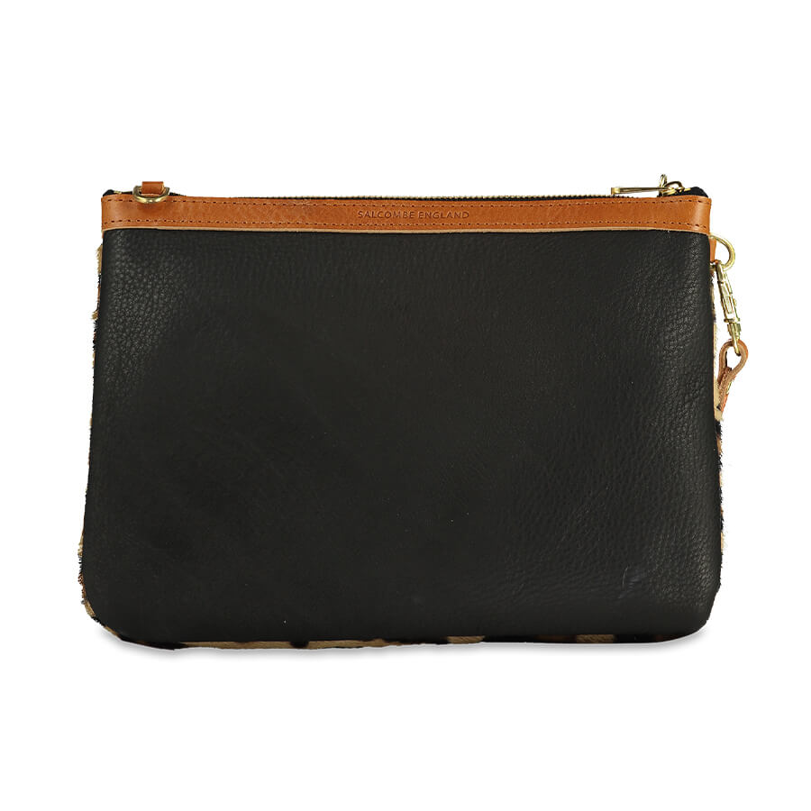 Oversized Diana 2 in 1 Clutch - Leopard Print - Will Bees Bespoke