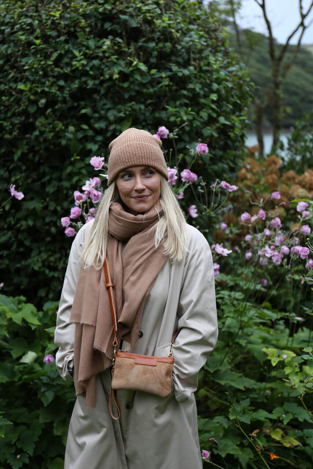 Mini Diana 2 in 1 Clutch - Camel Suede - Will Bees Bespoke