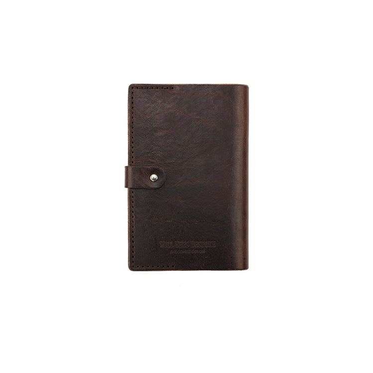 Leather Folio - to fit Pocket Notebook - Will Bees Bespoke