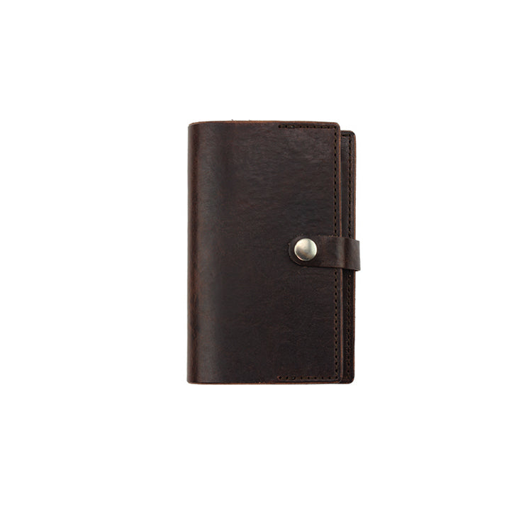 Leather Folio - to fit Pocket Notebook - Will Bees Bespoke