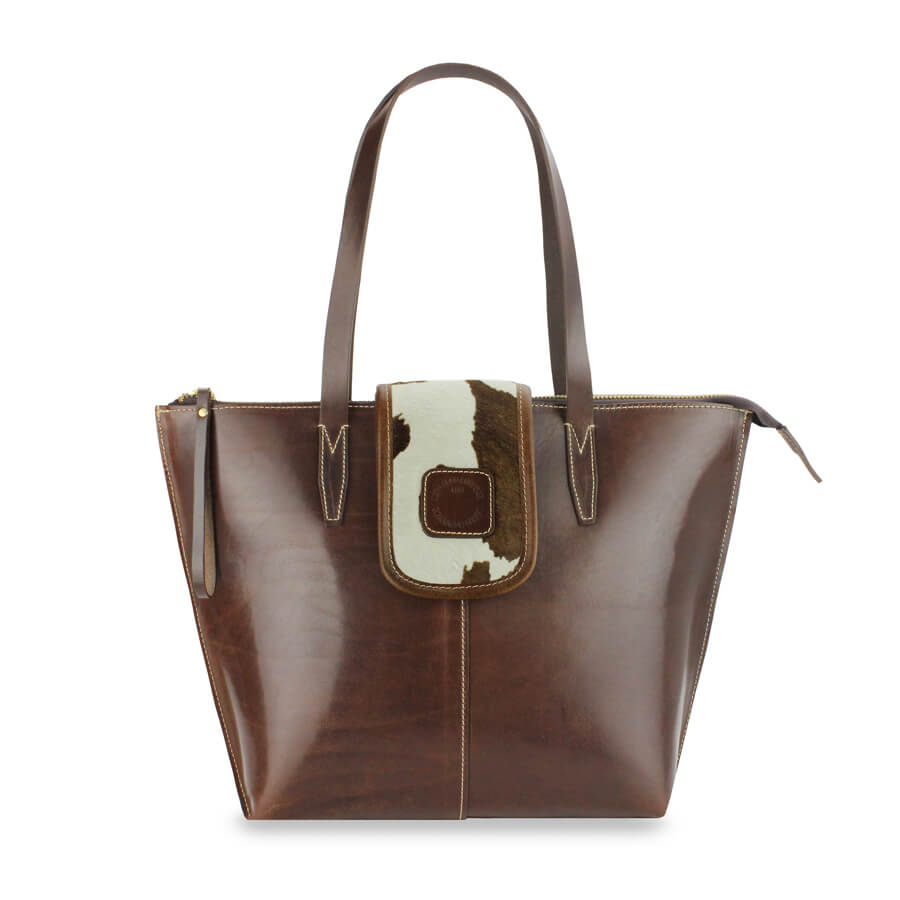 Additional Tote Bag Panel - Brown Cow - Will Bees Bespoke