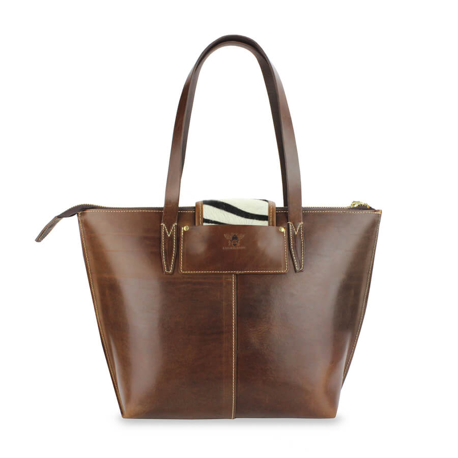 Additional Tote Bag Panel - Zebra - Will Bees Bespoke