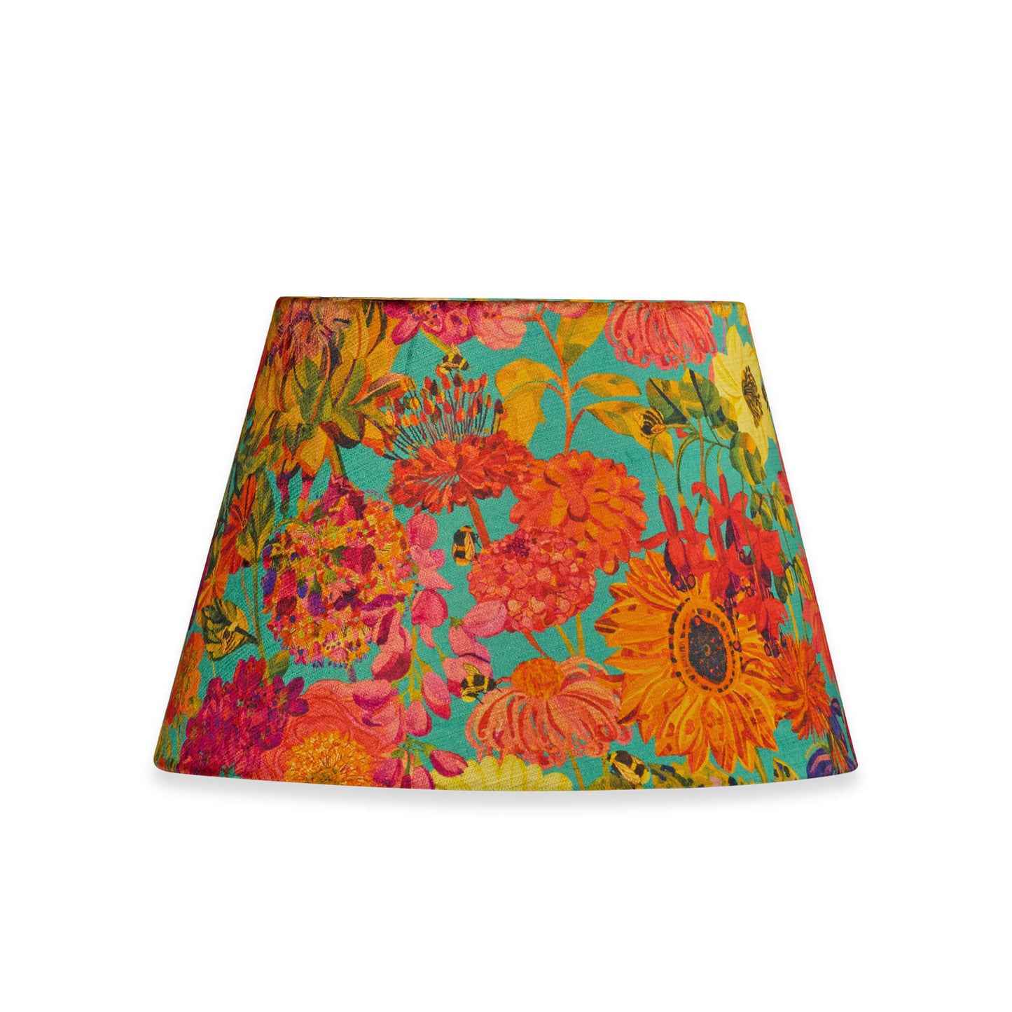 12” Cone Lampshade - Bee Story in Island - Will Bees Bespoke