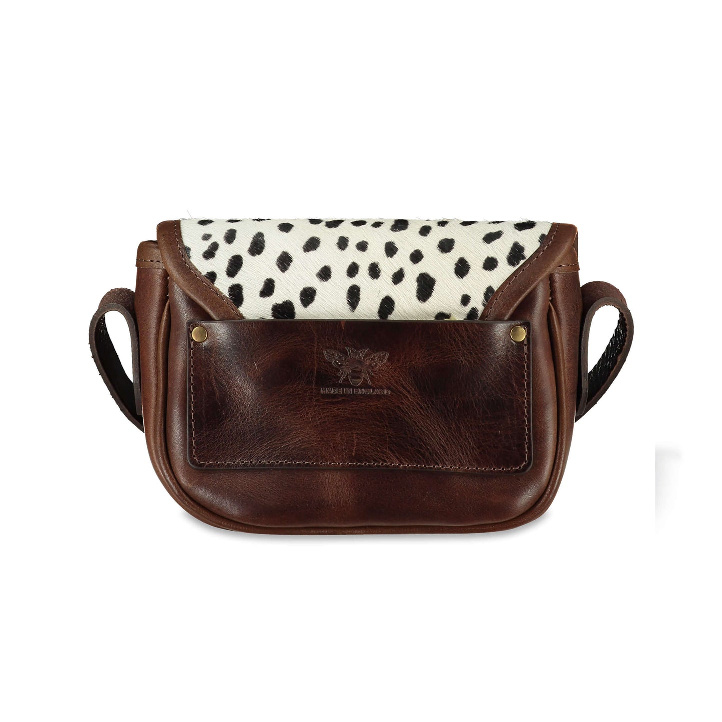 Mini Saddle Bag - Dalmatian - Will Bees Bespoke