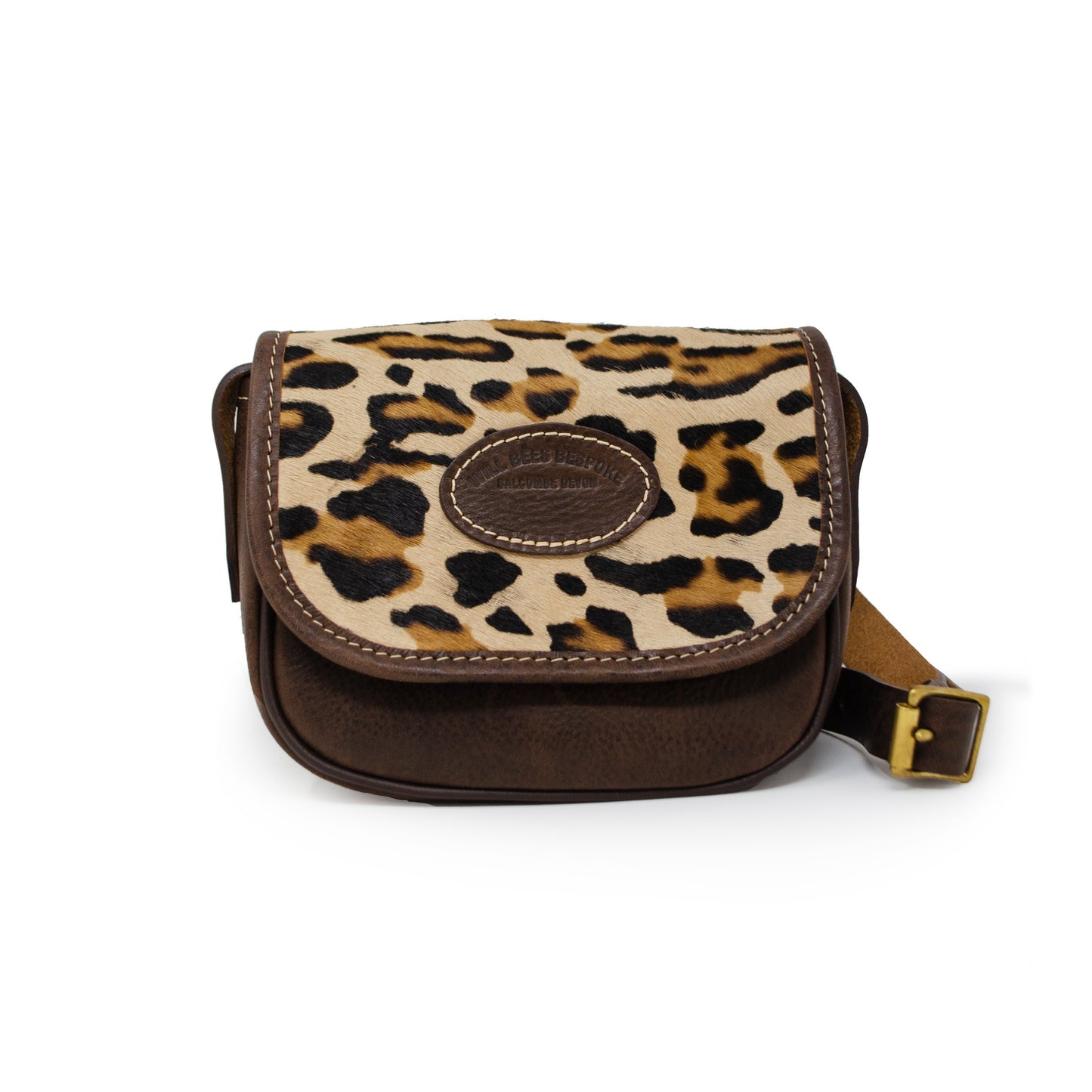 Additional Mini Saddle Bag Panel - Leopard - Will Bees Bespoke