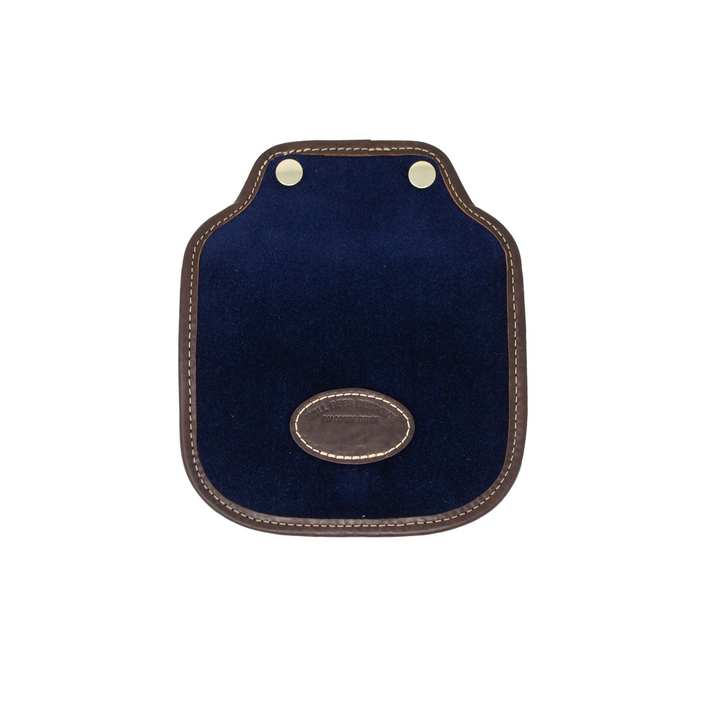 Mini Saddle Bag - Navy Velvet - Will Bees Bespoke