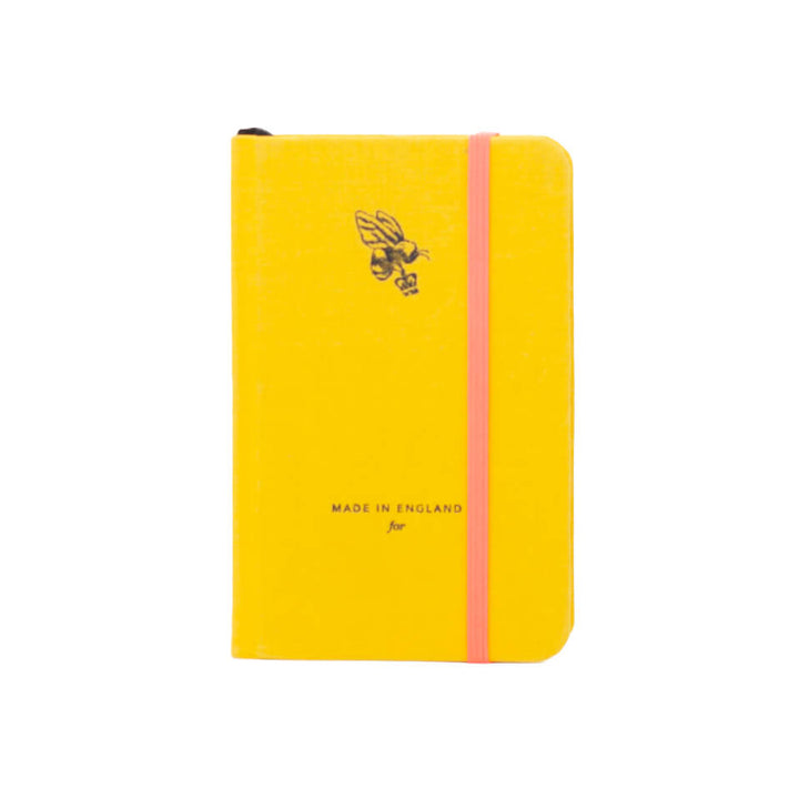 Pocket Notebook - Yellow Woven Cloth