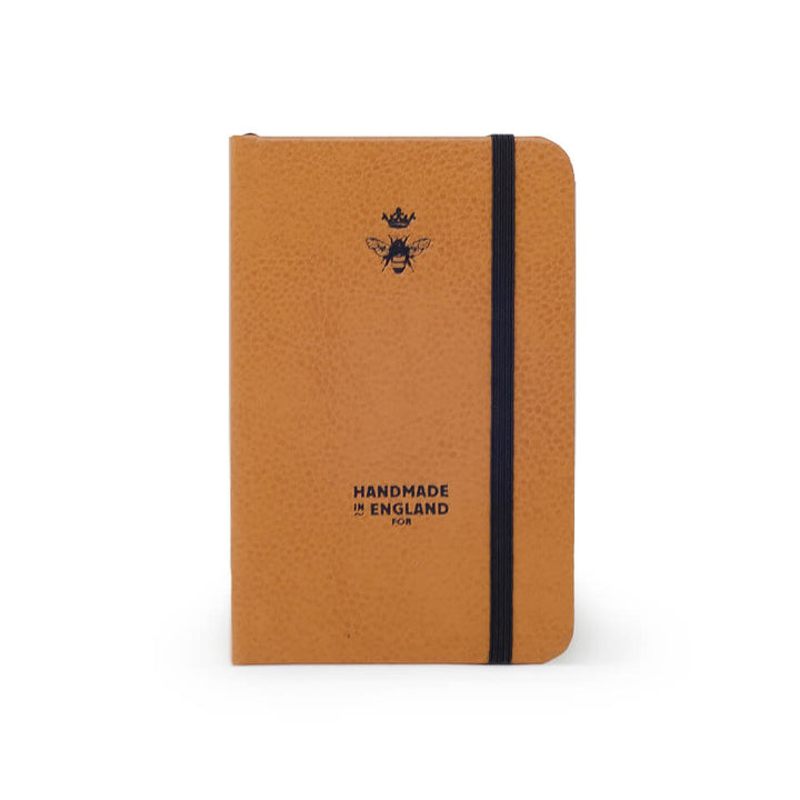 Pocket Notebook - Recycled Leather in Tan