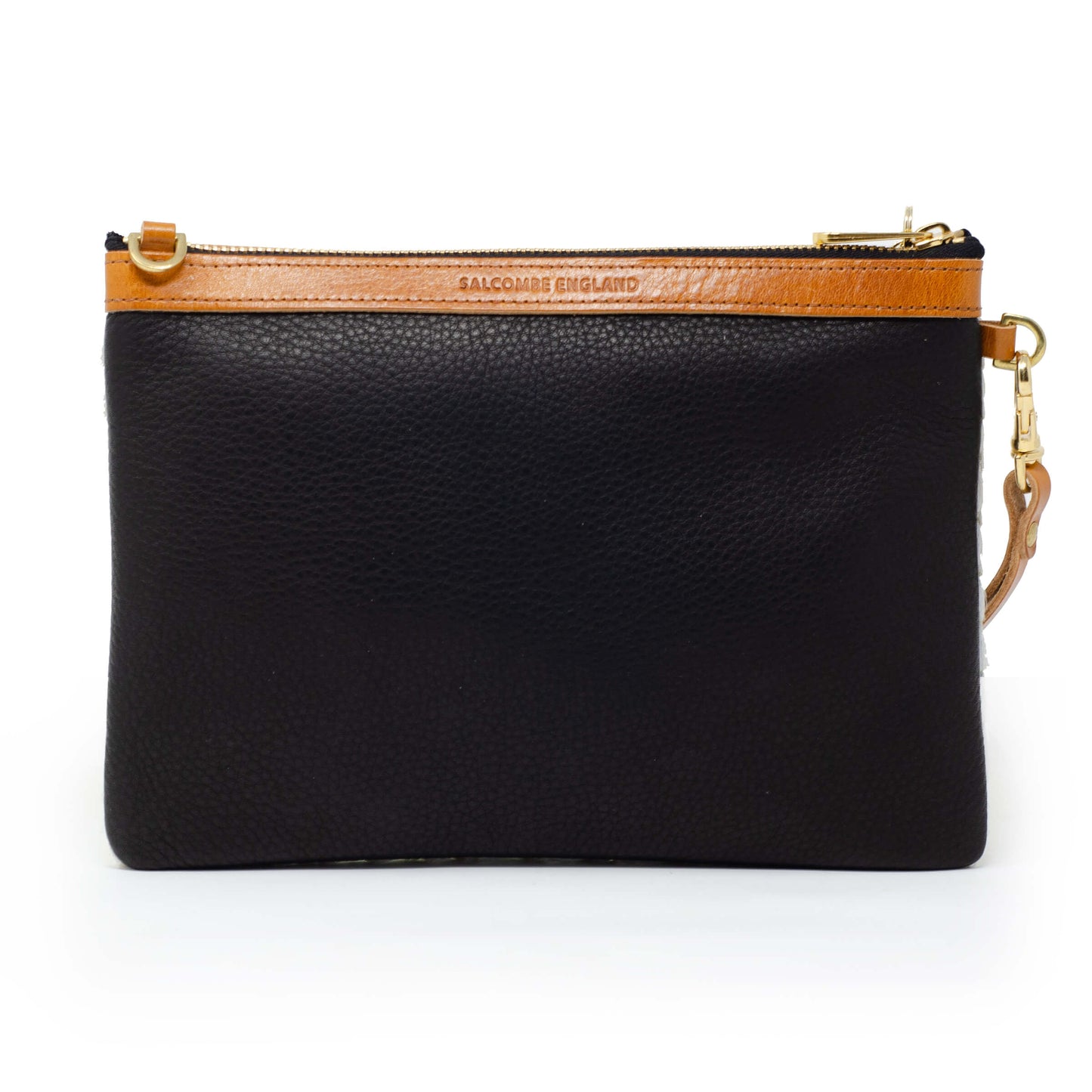 Premium Diana Clutch - Brown Cow Print - Will Bees Bespoke