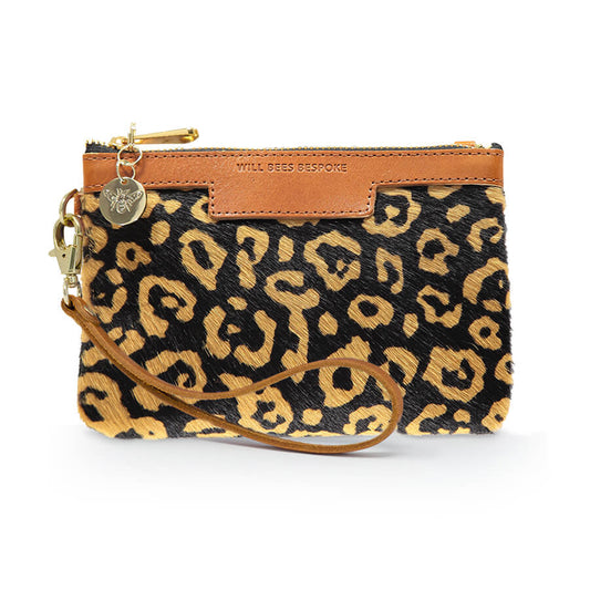 Mini Diana Clutch - Abstract Leopard - Will Bees Bespoke