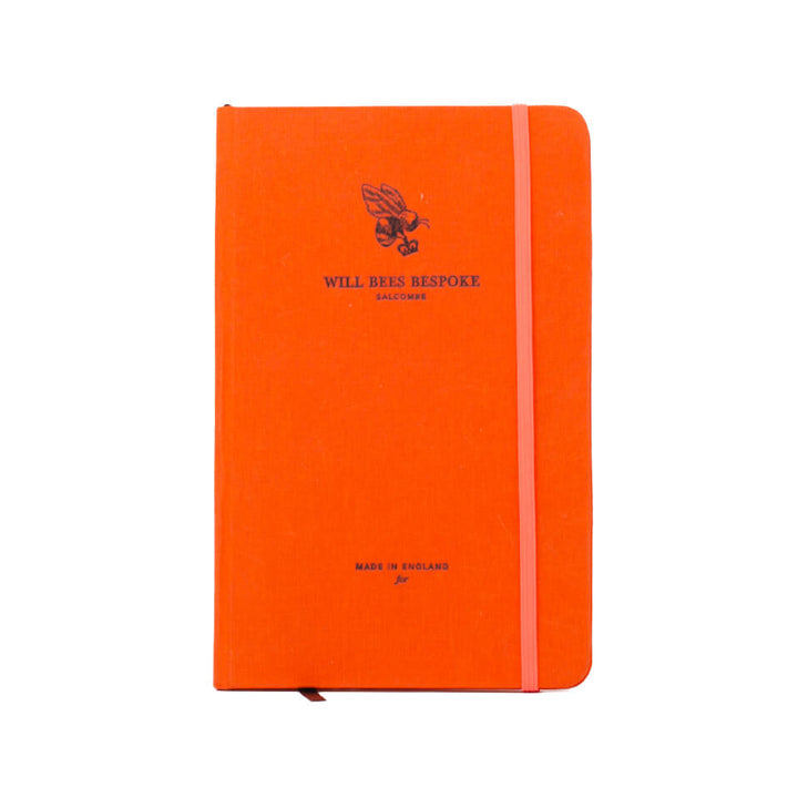 Quarto Notebook - Orange Woven Cloth