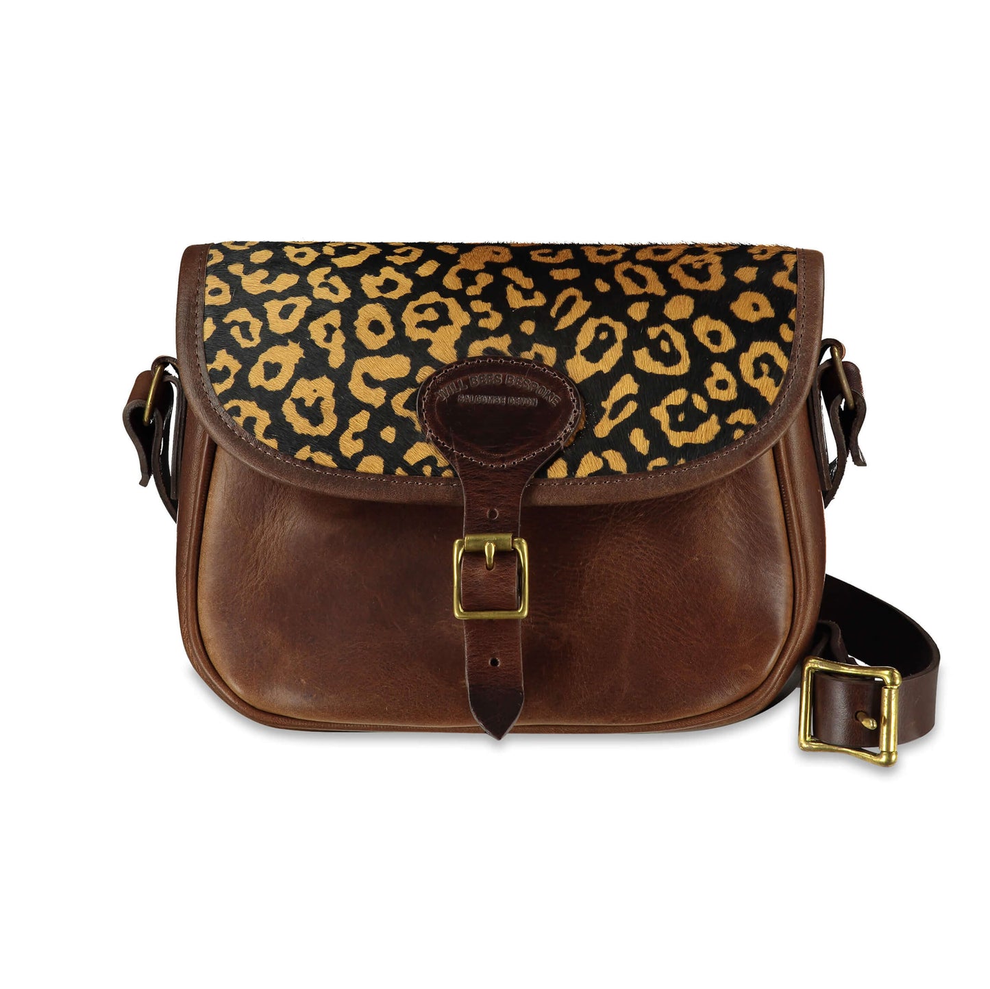 Additional Saddle Bag Panel - Abstract Leopard - Will Bees Bespoke